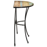 Side Table 110x40x77 cm Solid Reclaimed Wood - Side View