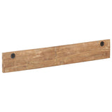 Hall Hanger with 5 Hooks 100x2.5x15 cm Solid Reclaimed Wood - Top-Down View