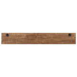 Hall Hanger with 5 Hooks 100x2.5x15 cm Solid Reclaimed Wood - 45-Degree Angle