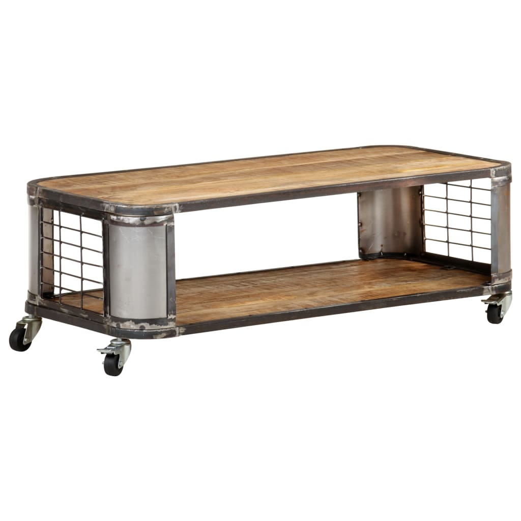 Coffee Table 100x50x35 cm Solid Mango Wood