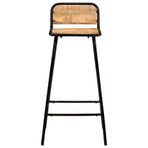 Bar Chairs 4 pcs Solid Mango Wood