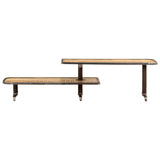 TV Cabinet 160x30x40 cm Solid Mango Wood - Front View