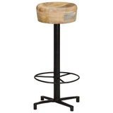 Bar Stools 2 pcs 76 cm Solid Mango Wood - Low Angle