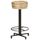 Bar Stools 2 pcs 66 cm Solid Mango Wood - Front View