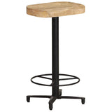 Bar Stools 2 pcs 66 cm Solid Mango Wood - Extra Image