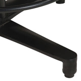 Bar Stools 2 pcs 76 cm Real Leather - Rear View