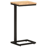 Side Tables 2 pcs 31.5x24.5x64.5 Solid Acacia Wood - Side View