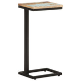 Side Tables 2 pcs 31.5x24.5x64.5 cm Solid Reclaimed Wood - Side View