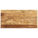 Dining Table 140x70x76 cm Rough Mango Wood