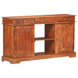 Sideboard 135x35x75 cm Solid Acacia Wood - Extra Image