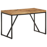 Dining Table 120x60x76 cm Solid Acacia and Mango Wood