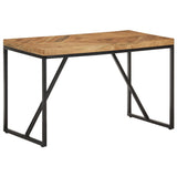 Dining Table 120x60x76 cm Solid Acacia and Mango Wood - Extra Image
