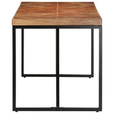 Dining Table 140x70x76 cm Solid Acacia and Mango Wood