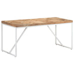 Dining Table 160x70x76 cm Solid Acacia and Mango Wood