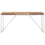 Dining Table 160x70x76 cm Solid Acacia and Mango Wood