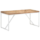 Dining Table 160x70x76 cm Solid Acacia and Mango Wood - Extra Image