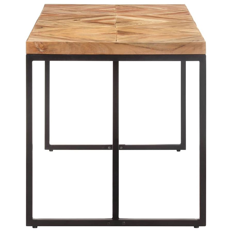 Dining Table 160x70x76 cm Solid Acacia and Mango Wood