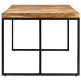 Dining Table 180x90x76 cm Solid Acacia and Mango Wood - Side View