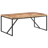 Dining Table 180x90x76 cm Solid Acacia and Mango Wood - Extra Image