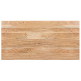 Dining Table 120x60x76 cm Solid Acacia Wood - Side View
