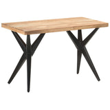 Dining Table 120x60x76 cm Solid Acacia Wood - Extra Image