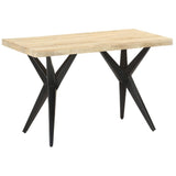 Dining Table 120x60x76 cm Solid Mango Wood - Extra Image