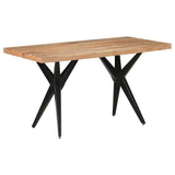 Dining Table 140x70x76 cm Solid Acacia Wood