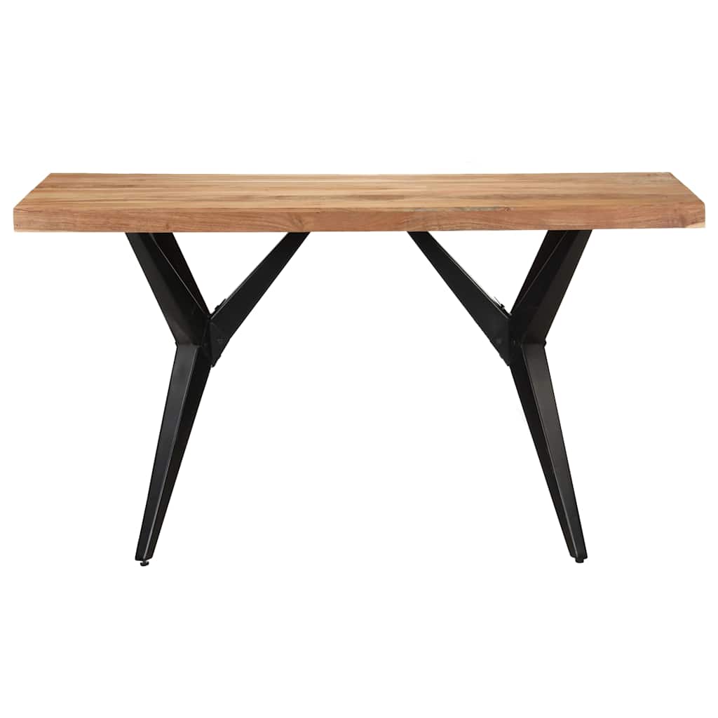 Dining Table 140x70x76 cm Solid Acacia Wood