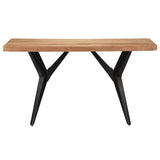 Dining Table 140x70x76 cm Solid Acacia Wood