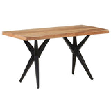 Dining Table 140x70x76 cm Solid Acacia Wood - Extra Image