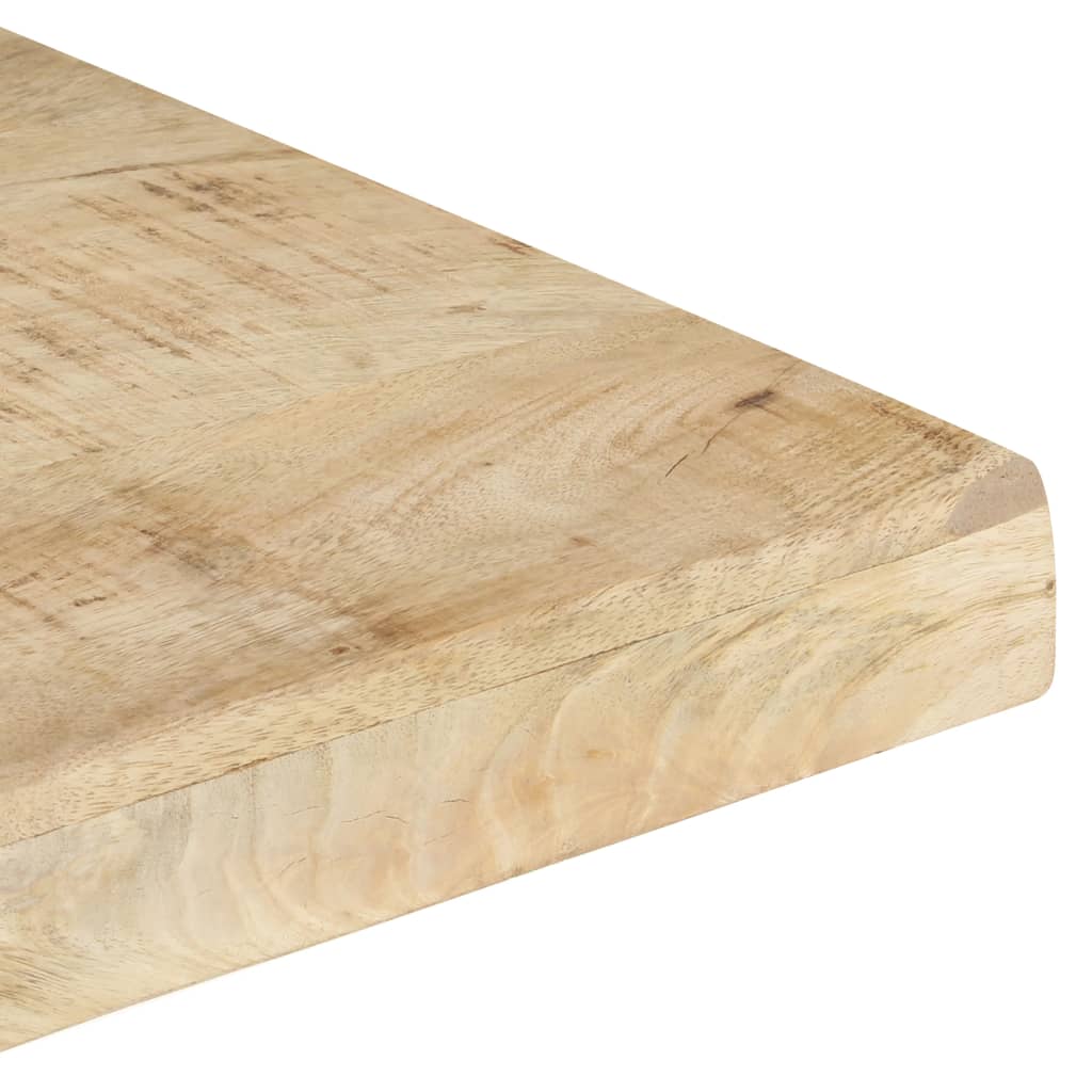 Dining Table 140x70x76 cm Rough Mango Wood
