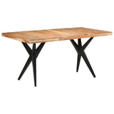 Dining Table 160x80x76 cm Solid Acacia Wood - Extra Image