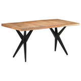 Dining Table 160x80x76 cm Solid Acacia Wood - Extra Image
