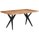 Dining Table 160x80x76 cm Solid Acacia Wood - Extra Image