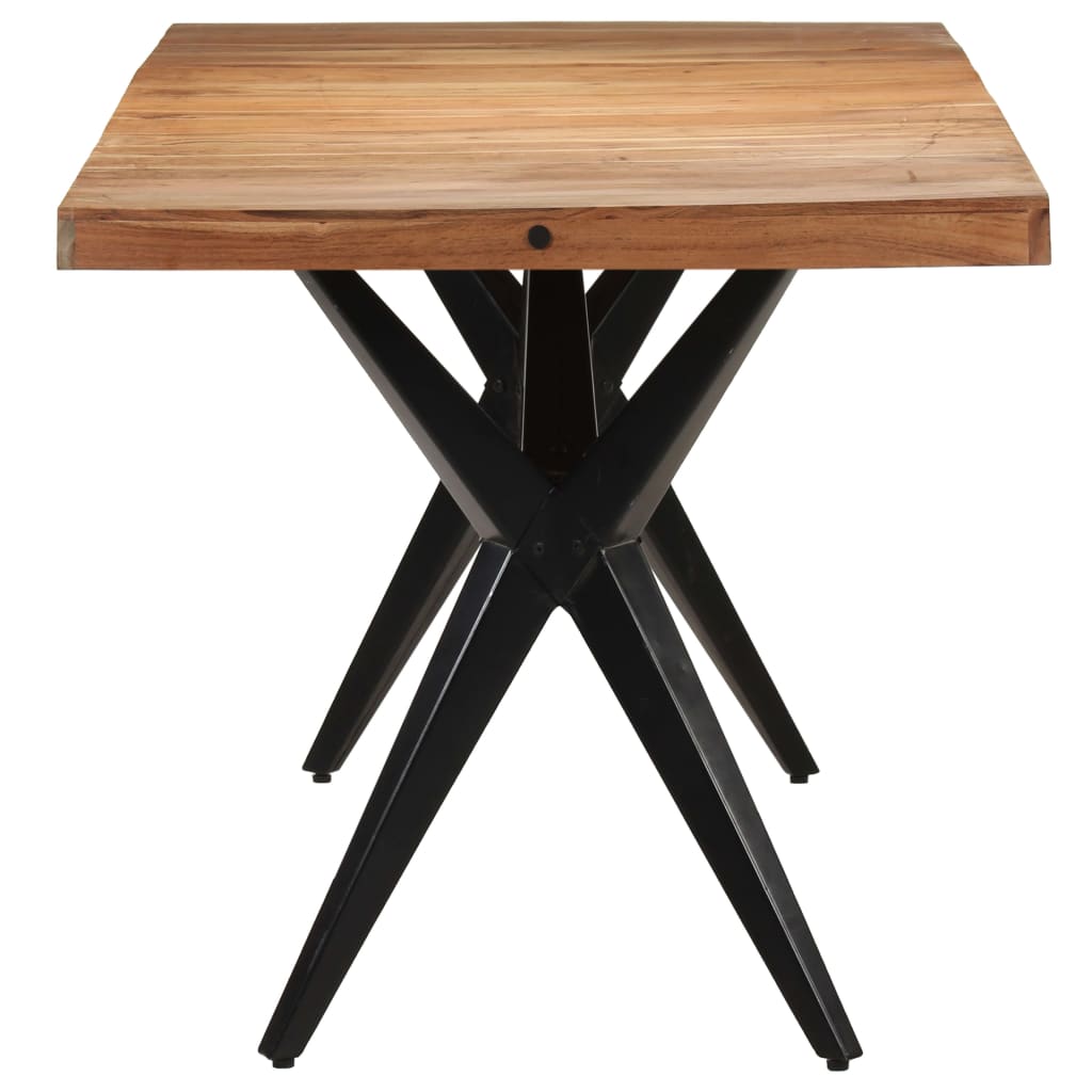 Dining Table 180x90x76 cm Solid Acacia Wood