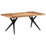 Dining Table 180x90x76 cm Solid Acacia Wood - Low Angle