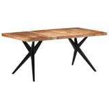 Dining Table 180x90x76 cm Solid Acacia Wood - Extra Image