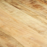 Dining Table 180x90x76 cm Rough Mango Wood