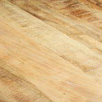 Dining Table 180x90x76 cm Rough Mango Wood