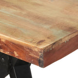 Dining Table 180x90x76 cm Solid Reclaimed Wood - 45-Degree Angle