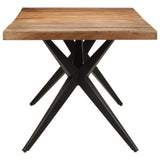 Dining Table 200x90x76 cm Solid Acacia Wood