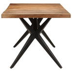 Dining Table 200x90x76 cm Solid Acacia Wood