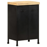Sideboard 47x35x76 cm Rough Mango Wood - Extra Image