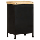 Sideboard 47x35x76 cm Rough Mango Wood - 45-Degree Angle