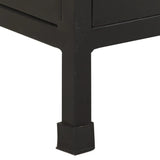 Sideboard 47x35x76 cm Rough Mango Wood - Low Angle