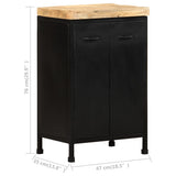 Sideboard 47x35x76 cm Rough Mango Wood - Extra Image