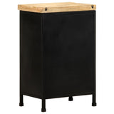 Sideboard 47x35x76 cm Rough Mango Wood - Top-Down View