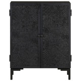 Sideboard 60x30x76 cm Solid Mango Wood - Front View