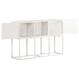 Sideboard 115x30x76 cm Solid Mango Wood - Top-Down View