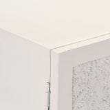 Sideboard 115x30x76 cm Solid Mango Wood - 45-Degree Angle